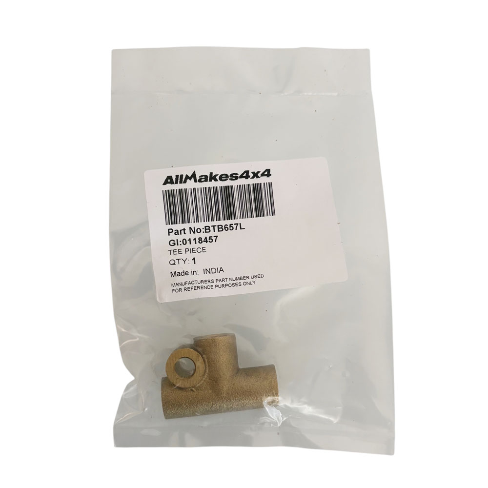Brake Pipe Connector T Piece BTB657L